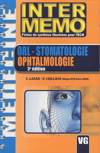 ORL, stomatologie, ophtalmologie