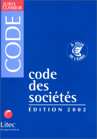 code des sociétés 2002 (ancienne édition)