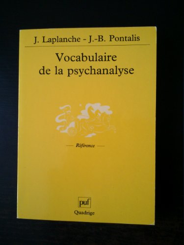 vocabulaire de la psychanalyse