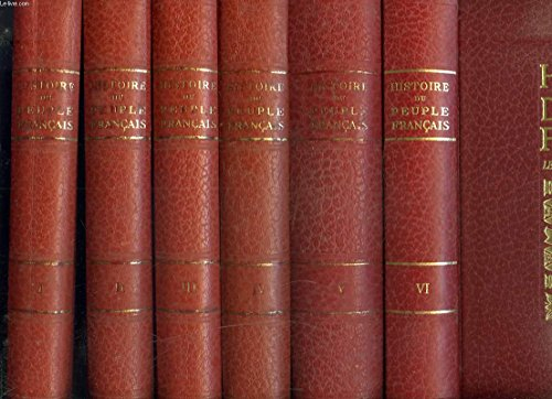 histoire du peuple francais en 5 volumes. tome 1 : des origines au moyen age, (1er siècle av. j.c. -