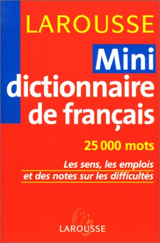 Mini-dictionnaire de français