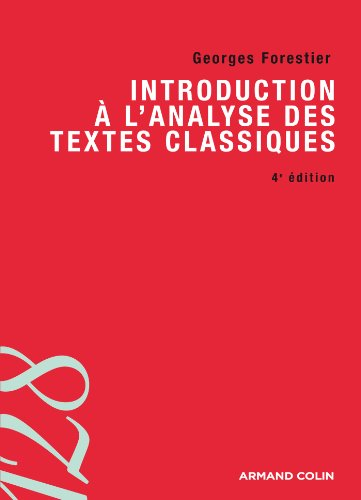 Introduction à l'analyse des textes classiques : éléments de rhétorique et de poétique du XVIIe sièc