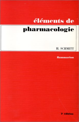 Eléments de pharmacologie