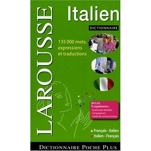Italien : dictionnaire poche plus français-italien, italien-français