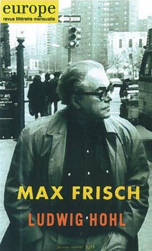 Europe, n° 1029-1030. Max Frisch