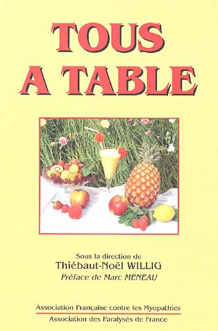 tous à table : cuisine adaptée aux difficultés d'alimentation