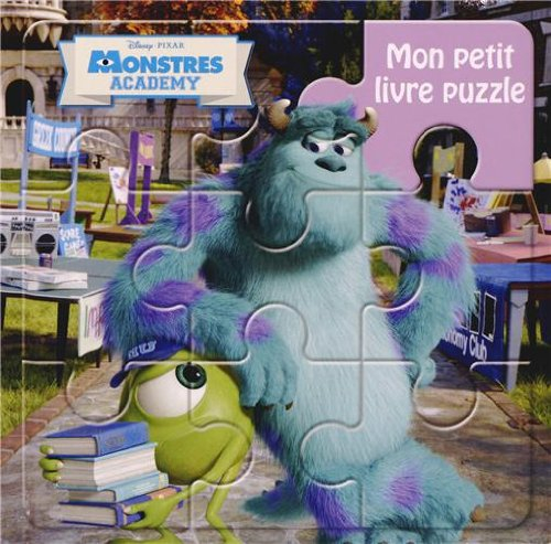 Monstres Academy : mon petit livre-puzzle