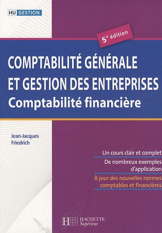 Comptabilité générale et gestion des entreprises : comptabilité financière