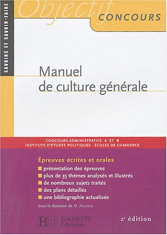 manuel de culture générale