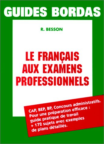 Le Français aux examens professionnels