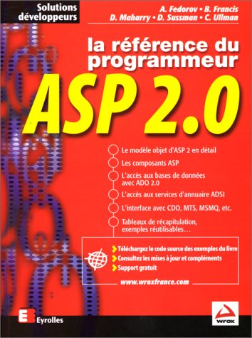 La référence du programmeur ASP 2.0
