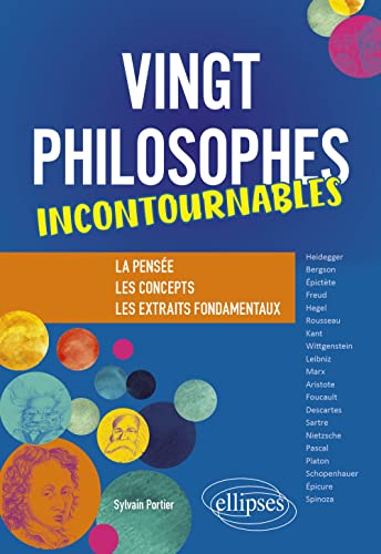 Vingt philosophes incontournables : la pensée, les concepts, les extraits fondamentaux