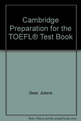 cambridge preparation for the toefl® test book