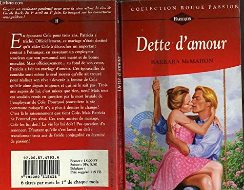 dette d'amour (collection rouge passion)