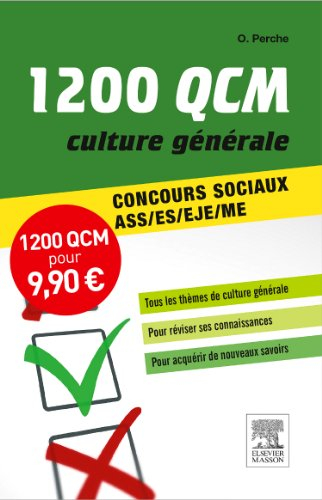 1.200 QCM culture générale : concours sociaux ASS, ES, EJE, ME