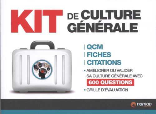 Kit de culture générale : QCM, fiches, citations