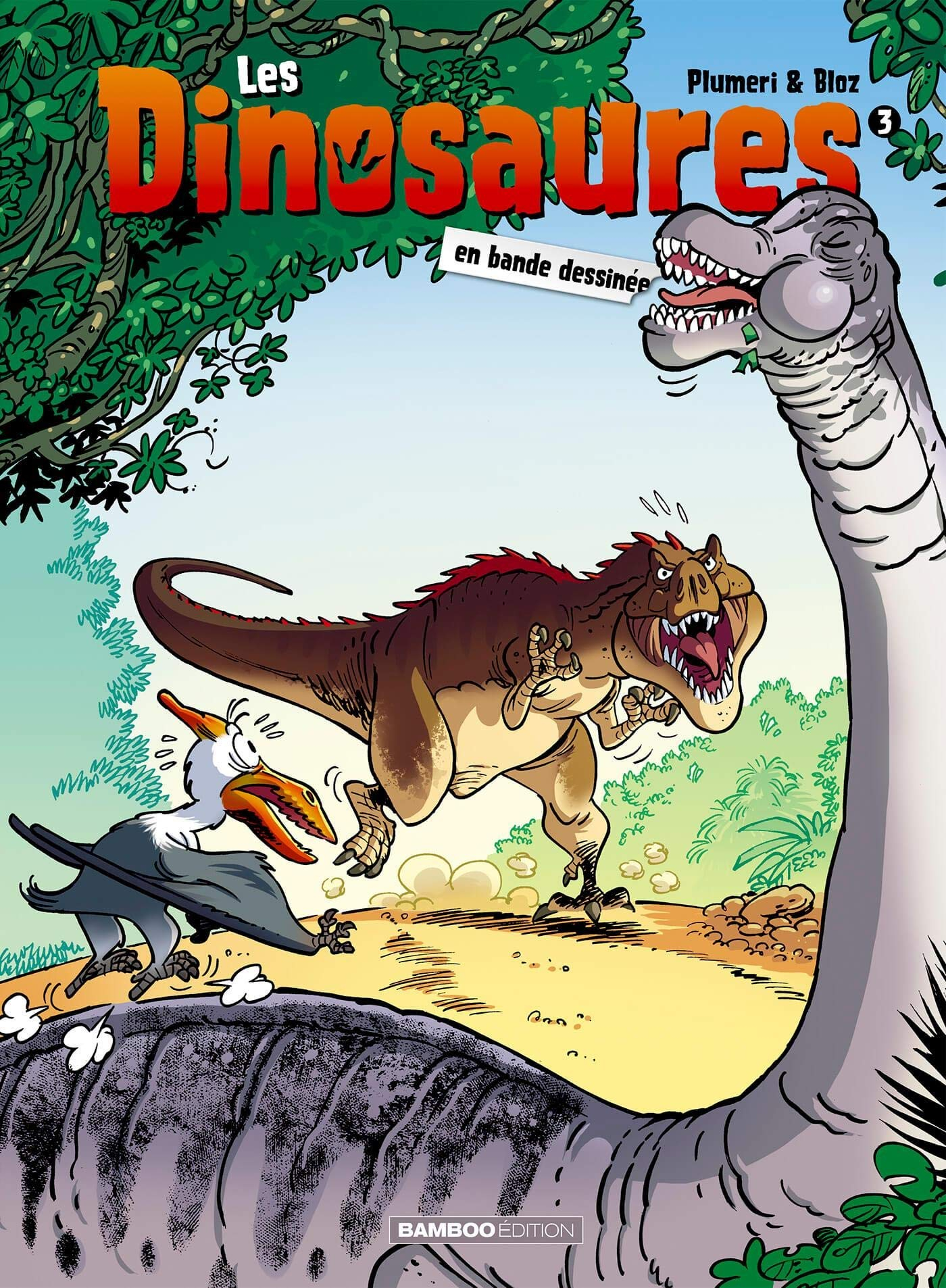 Les dinosaures en bande dessinée. Vol. 3