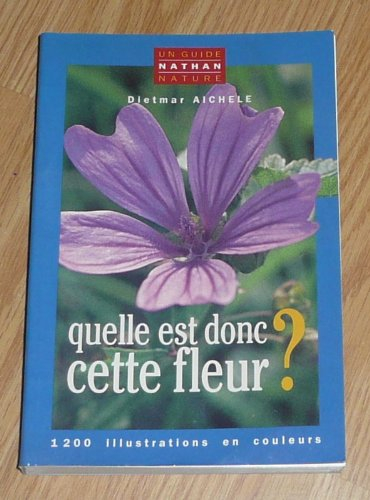 quelle est donc cette fleur ?