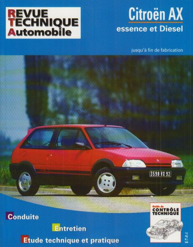 Citroën AX : manuel d'entretien et réparation auto