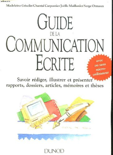 guide de la communication ecrite