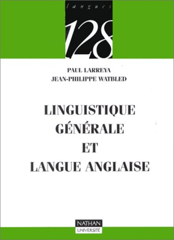 Linguistique générale et langue anglaise