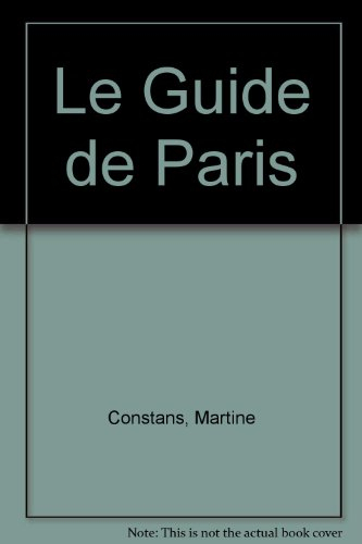 le guide de paris