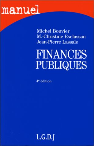 Finances publiques (1Cédérom)