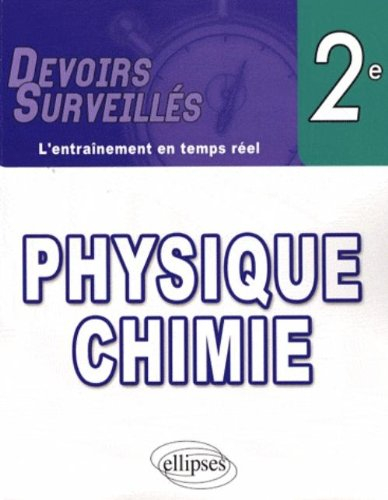 Physique chimie, seconde
