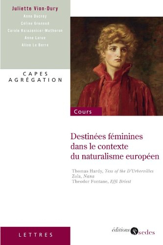 Destinées féminines dans le contexte du naturalisme européen : Thomas Hardy, Tess of the D'Urbervill