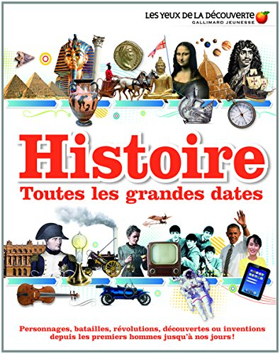 Histoire, toutes les grandes dates : personnages, batailles, révolutions, découvertes ou inventions 