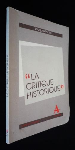 La Critique historique