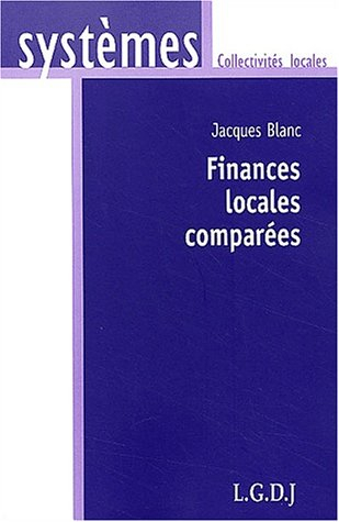 Finances locales comparées