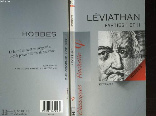 Léviathan : traité de la matière, de la forme et du pouvoir de la république ecclésiastique et civil