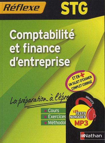 Comptabilité et finance d'entreprise, STG