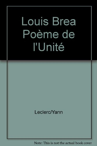 Louis Bréa, un poème de l'unité