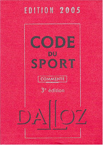 Code du sport 2005