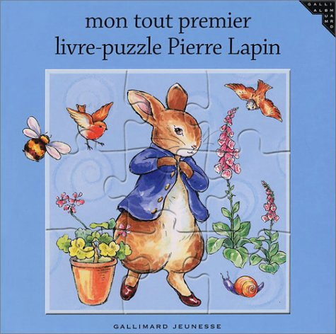 Mon tout premier livre-puzzle Pierre Lapin