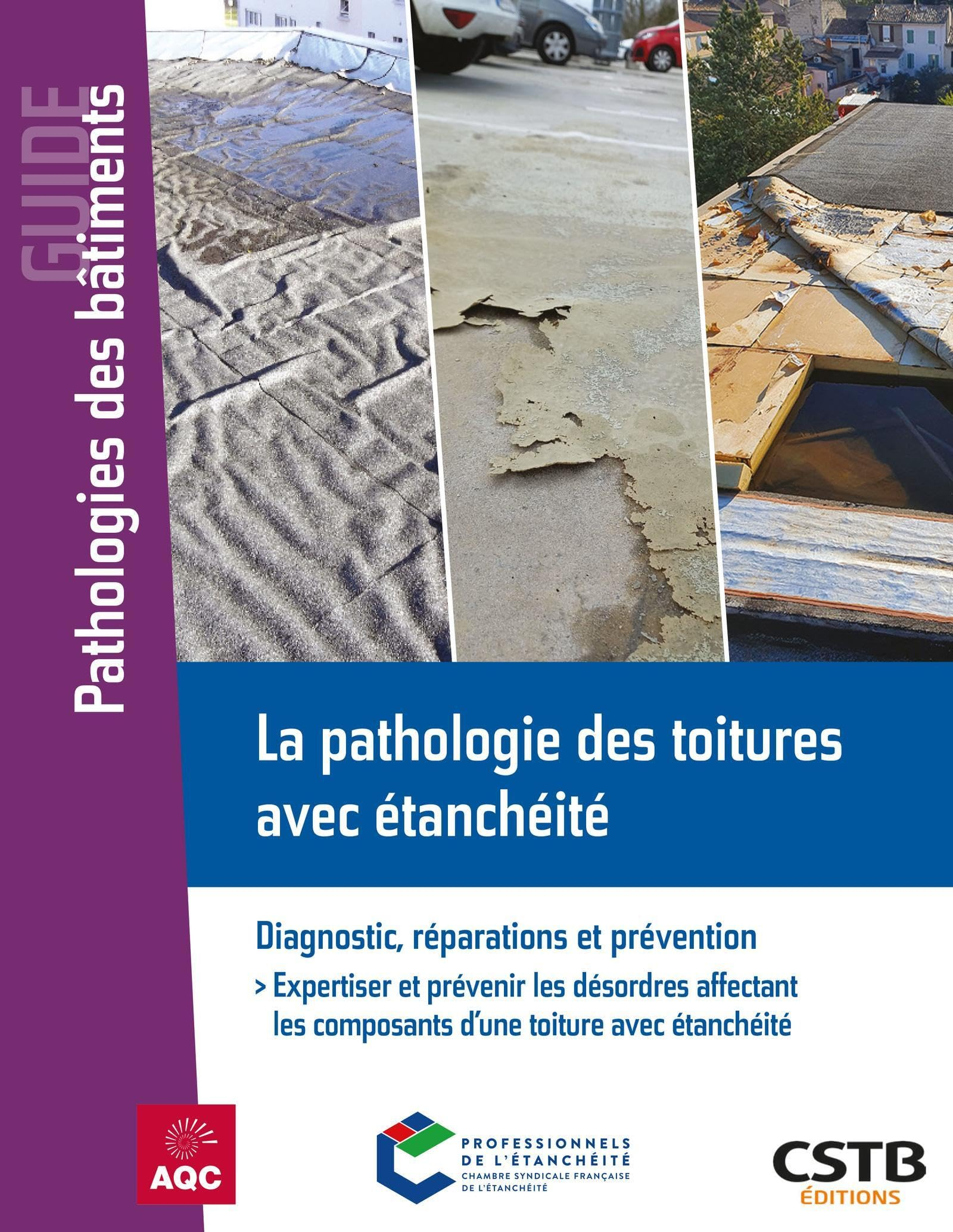 La pathologie des toitures avec étanchéité : diagnostic, réparations et prévention : expertiser et p