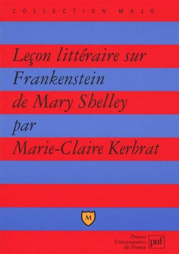 Leçon littéraire sur Frankenstein de Mary Shelley