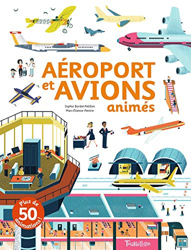 Aéroports et avions animés