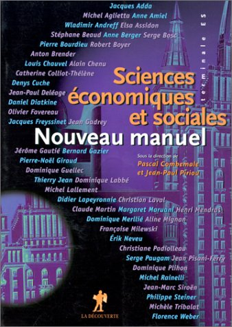 Nouveau manuel de sciences économiques et sociales : terminale ES
