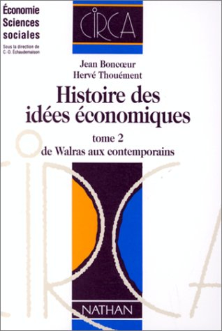 histoire des idées économiques