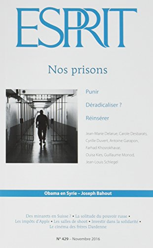 Esprit, n° 429. Nos prisons : punir, déradicaliser ?, réinsérer