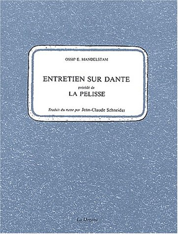 Entretien sur Dante. La pelisse