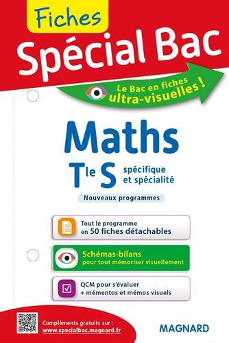 Maths terminale S : spécifique et spécialité : nouveaux programmes