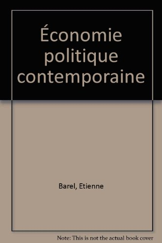 economie, politique contemporaine