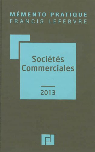 Sociétés commerciales 2013