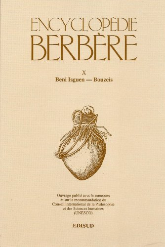 Encyclopédie berbère. Vol. 10. Beni Isguen-Bouzeis