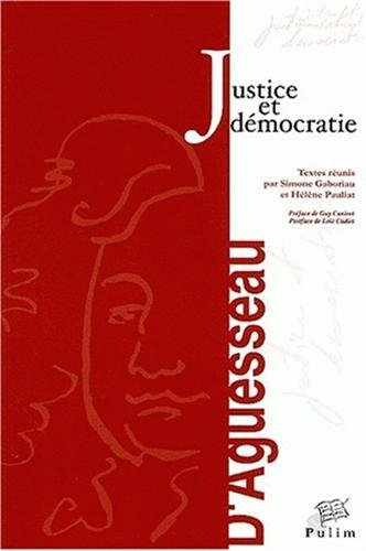 Justice et démocratie : actes du colloque, Limoges, 21-22 novembre 2002
