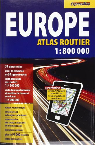 Europe : atlas routier